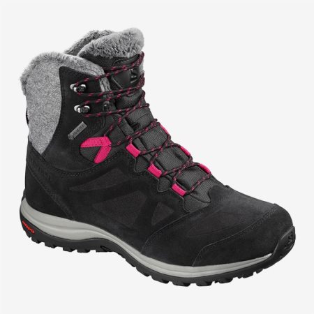 Salomon ELLIPSE WINTER GTX Wanderstiefel Damen Schwarz [1NYR-V]